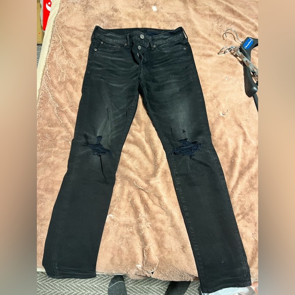 American Eagle - Like new condition Black Jeans size 31/32 - Picture 1 of 3